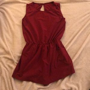 Red romper